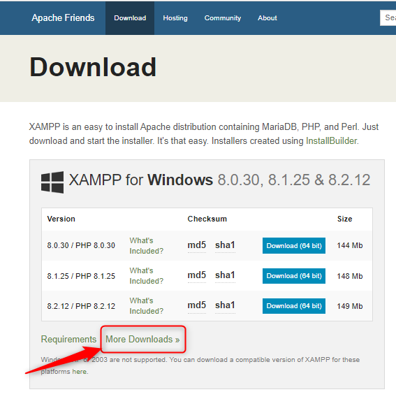 More downloads