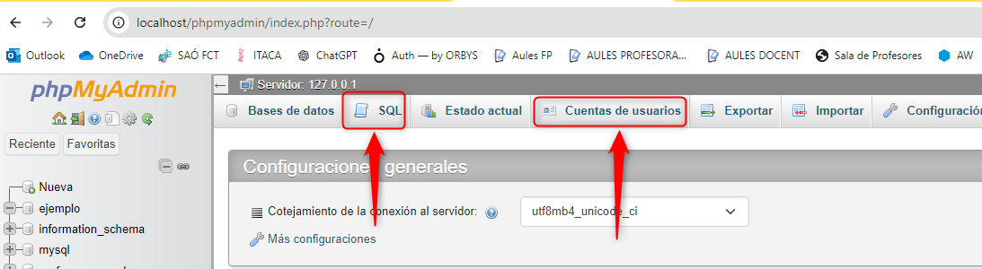 SQL Usuarios
